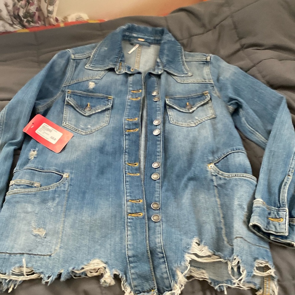Moonchild, free people, denim jacket